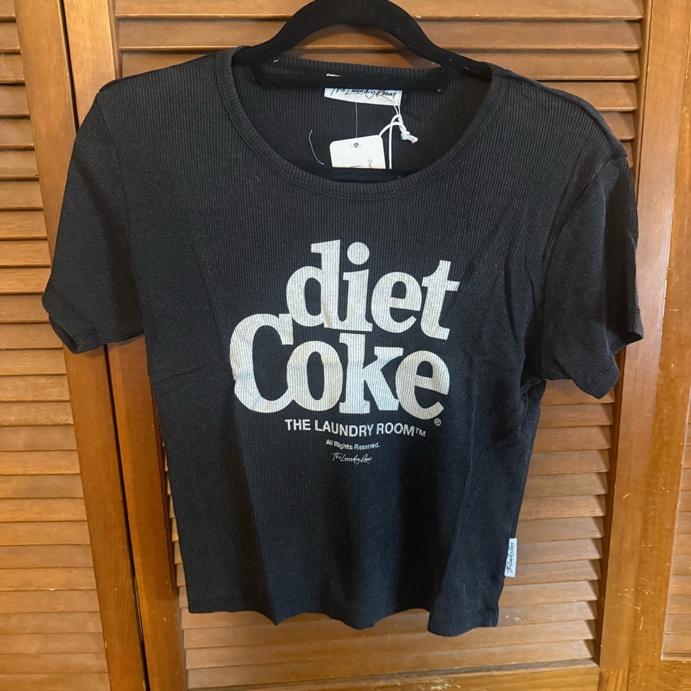 The Laundry Room Black Diet Coke Tee